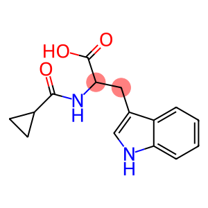 2-[(CYCLOPROPYLCARBONYL)AMINO]-3-(1H-INDOL-3-YL)PROPANOIC ACID