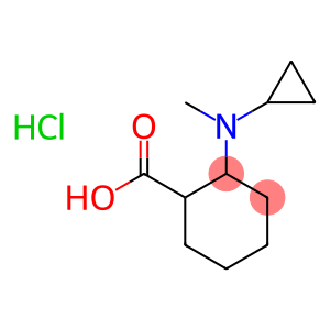 2-(CYCLOPROPYLMETHYL-AMINO)-CYCLOHEXANECARBOXYLIC ACID HYDROCHLORIDE