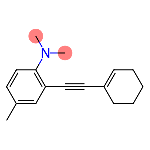 (2-CYCLOHEX-1-ENYLETHYNYL-4-METHYL-PHENYL)-DIMETHYL-AMINE