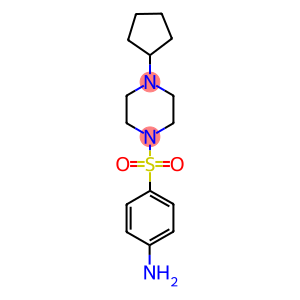 4-(4-CYCLOPENTYL-PIPERAZINE-1-SULFONYL)-PHENYL-AMINE