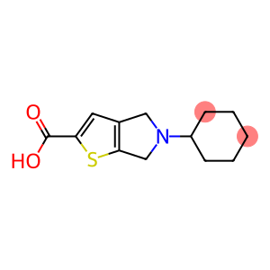 5-CYCLOHEXYL-5,6-DIHYDRO-4H-THIENO[2,3-C]PYRROLE-2-CARBOXYLIC ACID