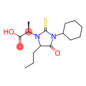 3-Cyclohexyl-1-(2-Methyl-ethanoic Acid)-5-propyl-2-thioxo-4-iMidazolidinone