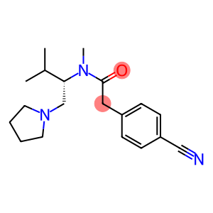 2-(4-Cyanophenyl)-N-methyl-N-[(S)-2-methyl-1-(1-pyrrolidinylmethyl)propyl]acetamide