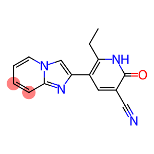 2-[(3-Cyano-6-ethyl-1,2-dihydro-2-oxopyridin)-5-yl]imidazo[1,2-a]pyridine