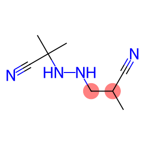 3-[2-(1-Cyano-1-methylethyl)hydrazino]-2-methylpropiononitrile