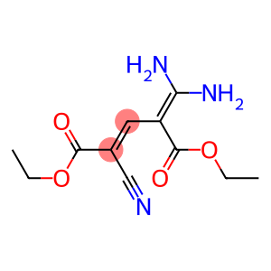 2-Cyano-4-diaminomethylene-2-pentenedioic acid diethyl ester