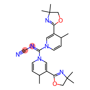 1,1'-(Cyanoiminomethylene)bis[4-methyl-3-(4,4-dimethyl-2-oxazolin-2-yl)-1,4-dihydropyridine]