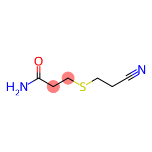 3-(2-Cyanoethylthio)propionamide