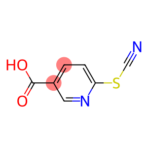 6-(cyanosulfanyl)nicotinic acid