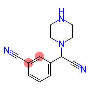 3-[cyano(piperazin-1-yl)methyl]benzonitrile