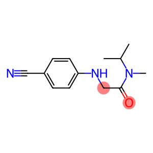 2-[(4-cyanophenyl)amino]-N-methyl-N-(propan-2-yl)acetamide