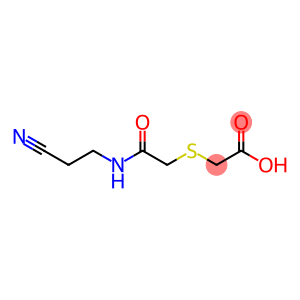 2-({[(2-cyanoethyl)carbamoyl]methyl}sulfanyl)acetic acid