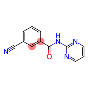 3-cyano-N-pyrimidin-2-ylbenzamide