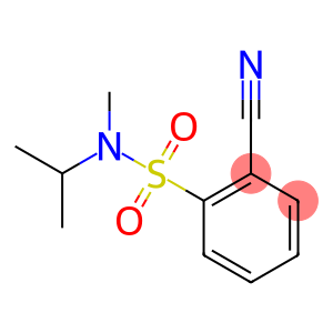 2-cyano-N-isopropyl-N-methylbenzenesulfonamide