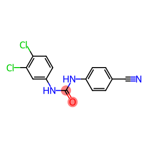 1-(4-cyanophenyl)-3-(3,4-dichlorophenyl)urea