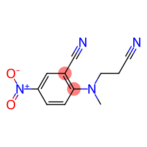 2-[(2-cyanoethyl)(methyl)amino]-5-nitrobenzonitrile