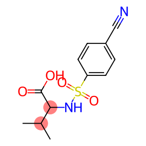 2-[(4-cyanobenzene)sulfonamido]-3-methylbutanoic acid