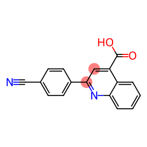 2-(4-cyanophenyl)quinoline-4-carboxylic acid