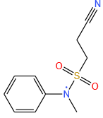 2-cyano-N-methyl-N-phenylethane-1-sulfonamido