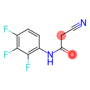 2-cyano-N-(2,3,4-trifluorophenyl)acetamide