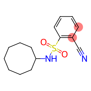 2-cyano-N-cyclooctylbenzene-1-sulfonamide