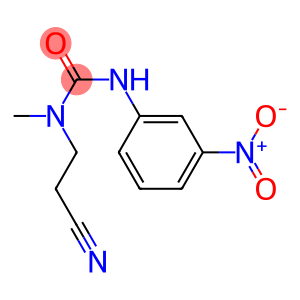 3-(2-cyanoethyl)-3-methyl-1-(3-nitrophenyl)urea