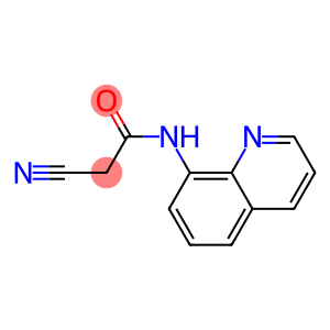 2-cyano-N-quinolin-8-ylacetamide