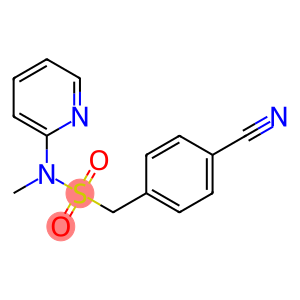 1-(4-cyanophenyl)-N-methyl-N-(pyridin-2-yl)methanesulfonamide