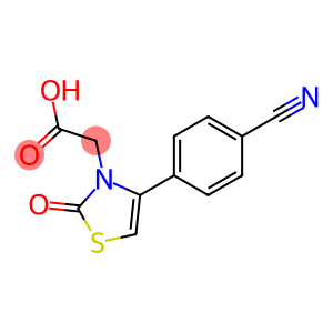 [4-(4-cyanophenyl)-2-oxo-1,3-thiazol-3(2H)-yl]acetic acid