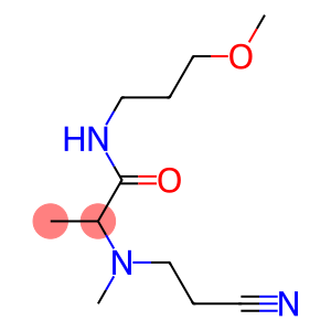 2-[(2-cyanoethyl)(methyl)amino]-N-(3-methoxypropyl)propanamide