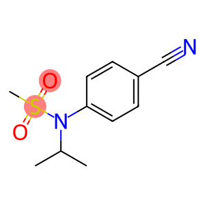 (4-cyanophenyl)-N-(propan-2-yl)methanesulfonamide