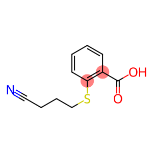 2-[(3-cyanopropyl)sulfanyl]benzoic acid