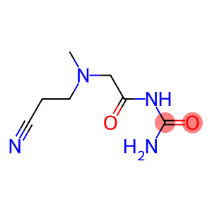 {2-[(2-cyanoethyl)(methyl)amino]acetyl}urea