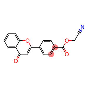 cyanomethyl 4-(4-oxo-4H-chromen-2-yl)benzoate