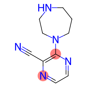 2-CYANO-3-(HOMOPIPERAZIN-1-YL)PYRAZINE