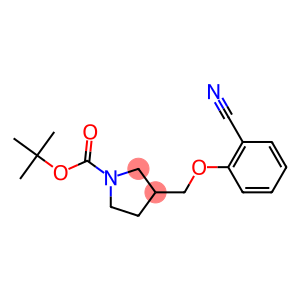 3-(2-Cyano-phenoxymethyl)-pyrrolidine-1-carboxylic acid tert-butyl ester