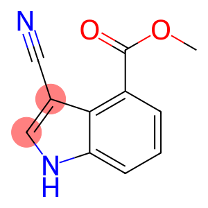 3-Cyano-1H-indole-4-carboxylic acid methyl ester