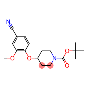 4-(4-Cyano-2-methoxy-phenoxy)-piperidine-1-carboxylic acid tert-butyl ester