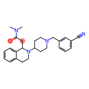 2-(2-[1-(3-CYANOBENZYL)PIPERIDIN-4-YL]-1,2,3,4-TETRAHYDROISOQUINOLIN-1-YL)-N,N-DIMETHYLACETAMIDE