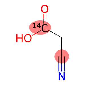 CYANOACETIC ACID, [1-14C]