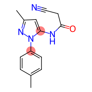 2-CYANO-N-(5-METHYL-2-P-TOLYL-2H-PYRAZOL-3-YL)-ACETAMIDE