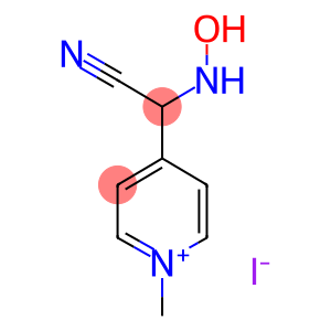 4-[Cyano(hydroxyamino)methyl]-1-methylpyridinium iodide