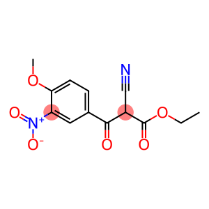 2-CYANO-3-(4-METHOXY-3-NITRO-PHENYL)-3-OXO-PROPIONIC ACID ETHYL ESTER