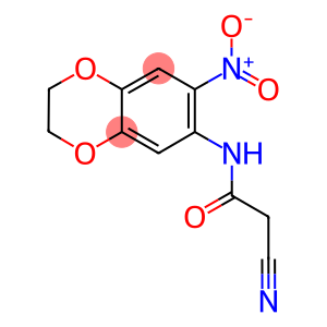 2-CYANO-N-(7-NITRO-2,3-DIHYDRO-BENZO[1,4]DIOXIN-6-YL)-ACETAMIDE