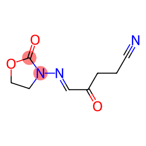 3-(4-CYANO-2-OXOBUTYLIDENEAMINO)-2-OXAZOLIDONE