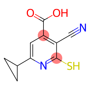 3-CYANO-6-CYCLOPROPYL-2-MERCAPTOISONICOTINIC ACID