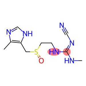 2-CYANO-1-METHYL-3-[2-(5-METHYLIMIDAZOL-4-YLMETHYLSULPHINYL)ETHYL]GUANIDINE