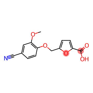 5-[(4-CYANO-2-METHOXYPHENOXY)METHYL]-2-FUROIC ACID