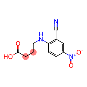 4-[(2-cyano-4-nitrophenyl)amino]butanoic acid