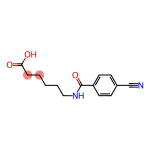 6-[(4-cyanobenzoyl)amino]hexanoic acid